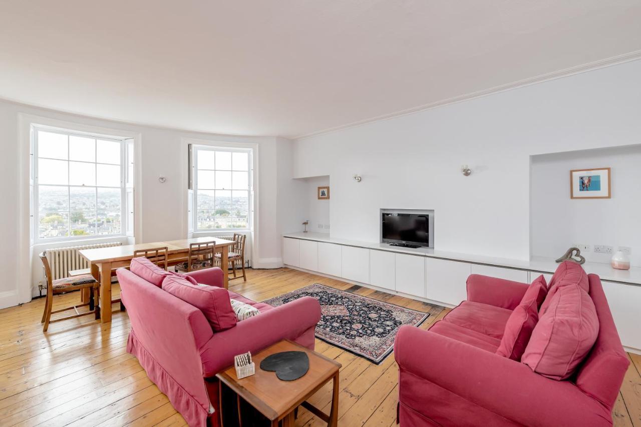 Stunning Georgian Apartment In Central Bath Kültér fotó